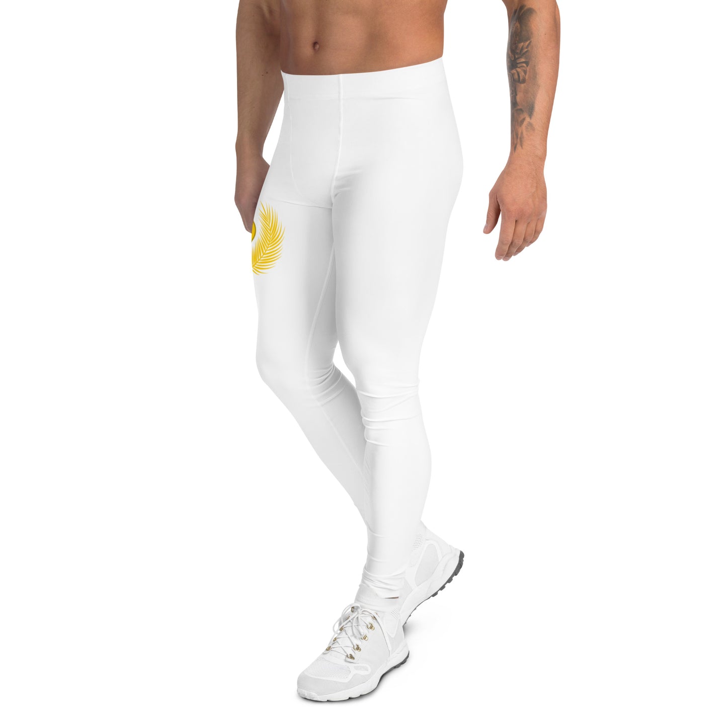Gold Pickleball Men's Leggings