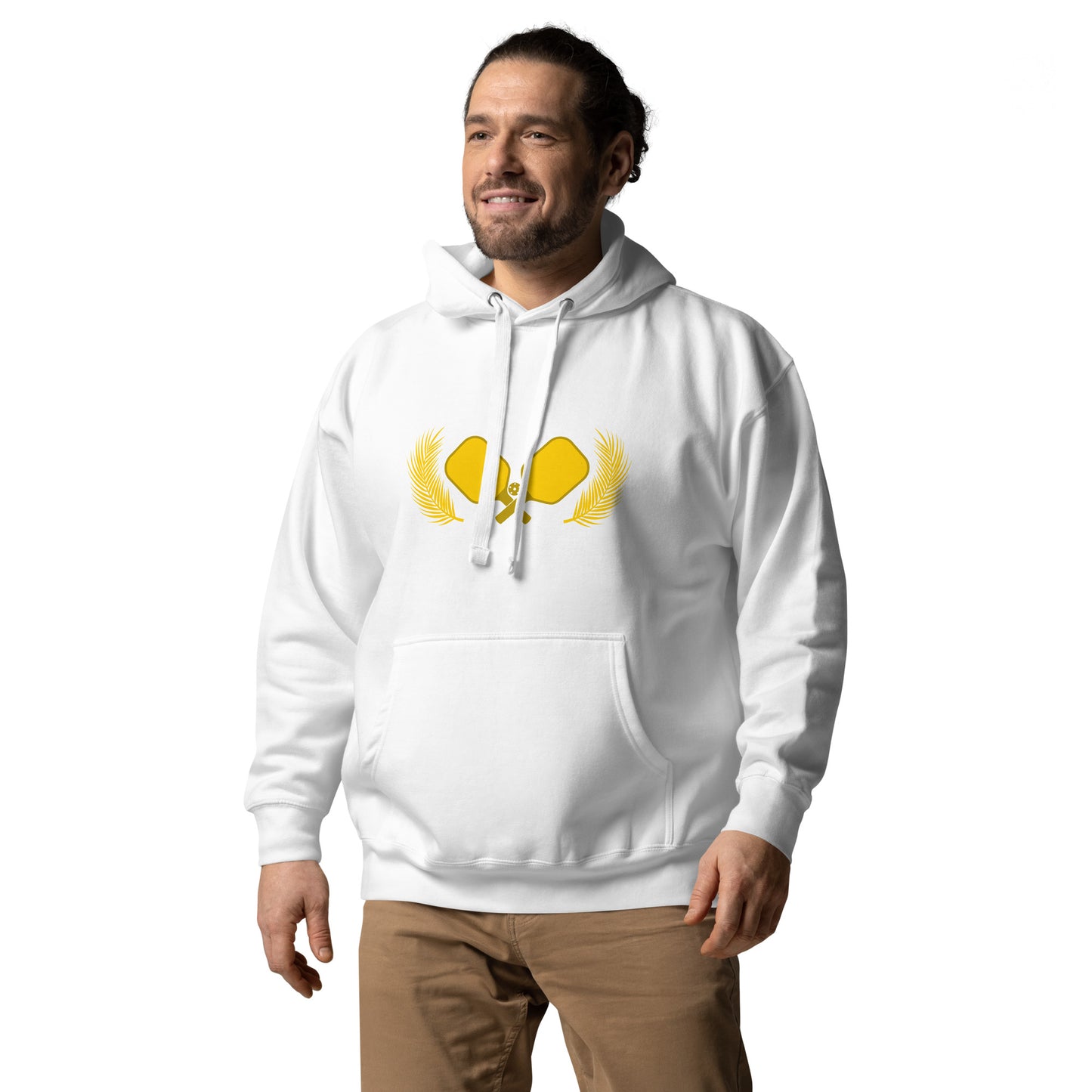 Men's Gold Pickleball Hoodie