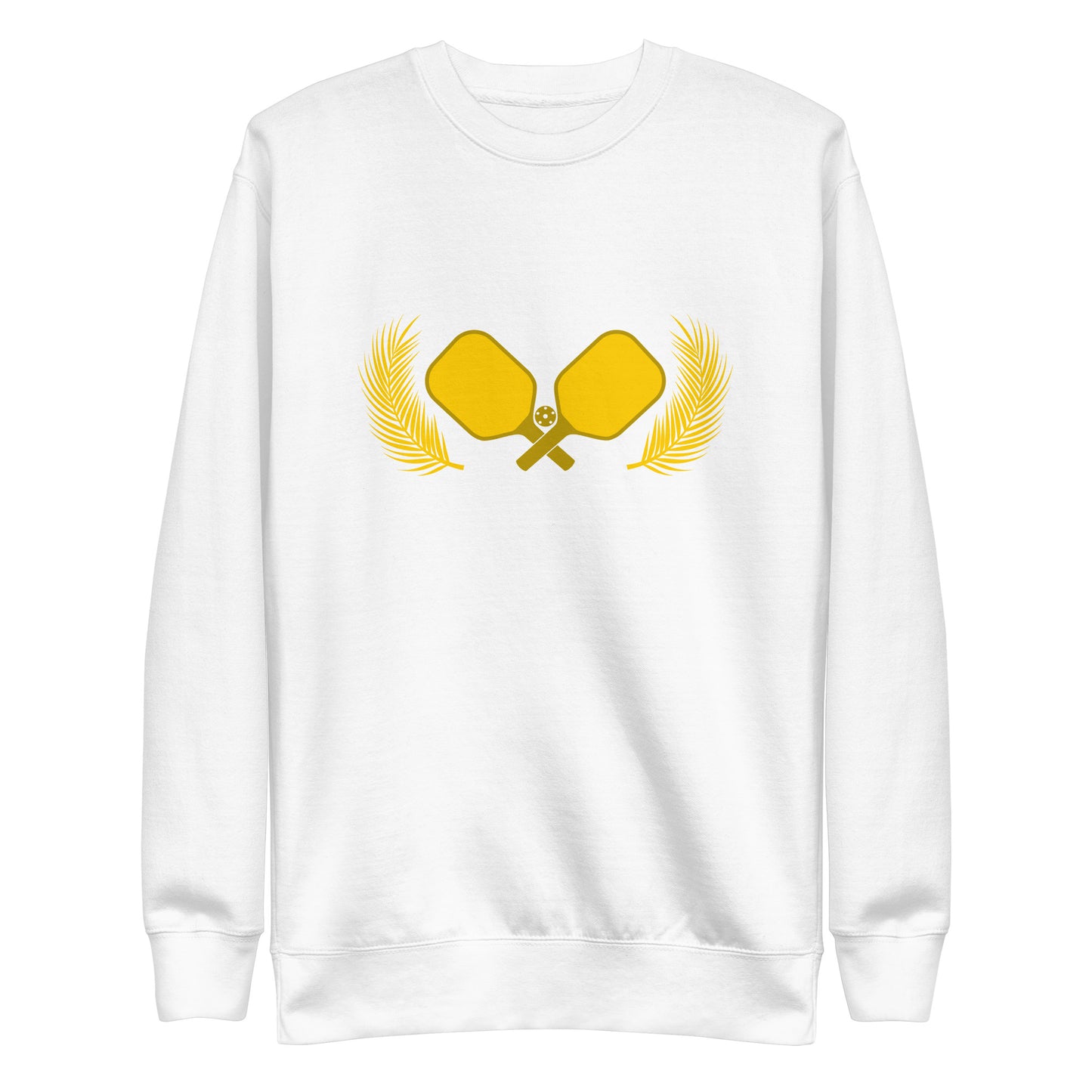 Men's Gold Pickleball Cotton Sweatshirt