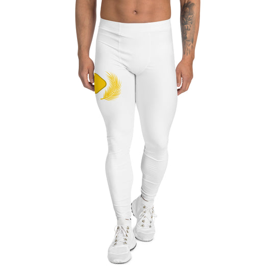 Gold Pickleball Men's Leggings