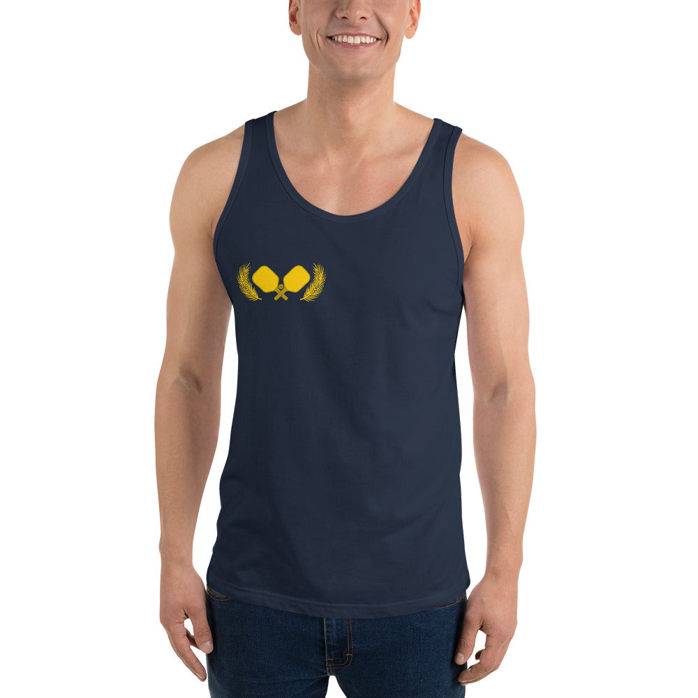 Gold Pickleball Men's Tank Top