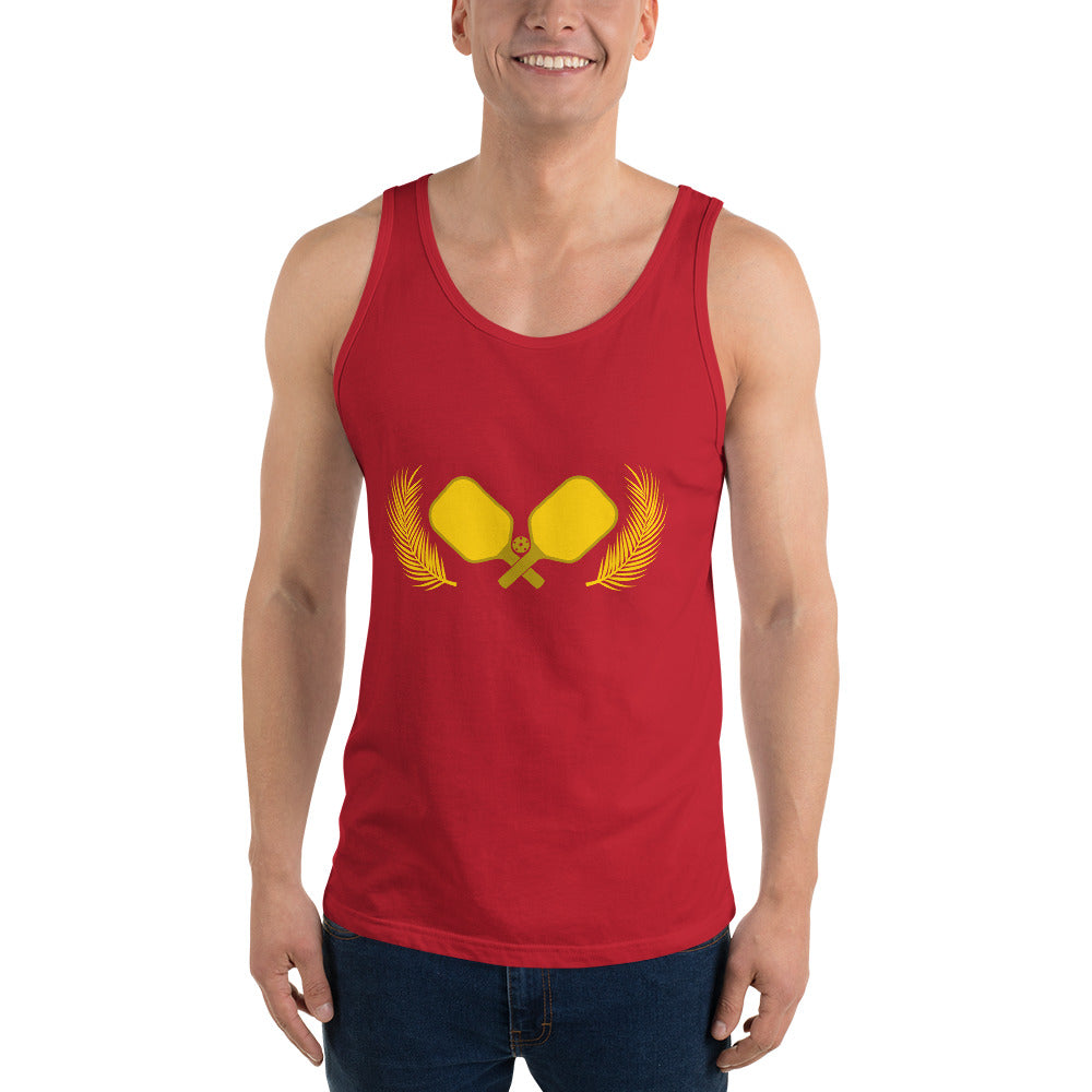 Gold Pickleball Men's Tank Top