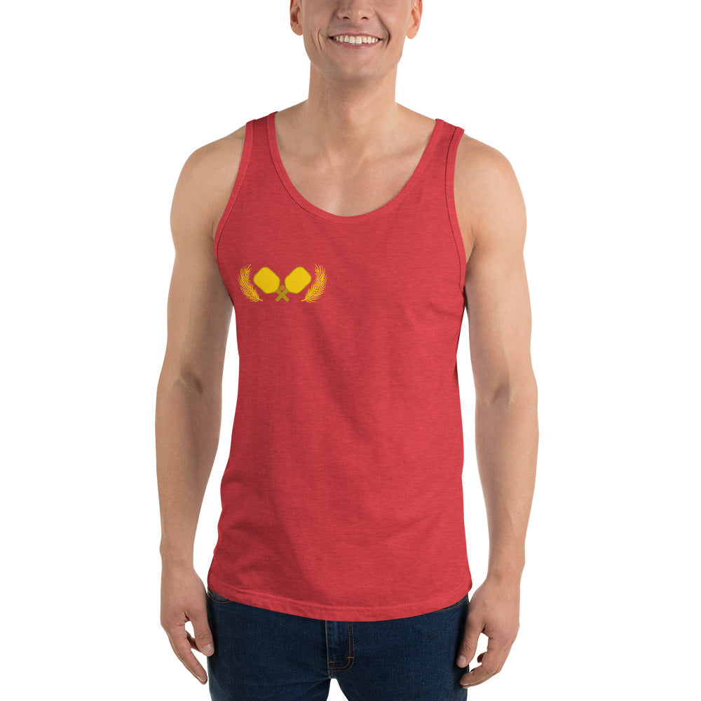 Gold Pickleball Men's Tank Top