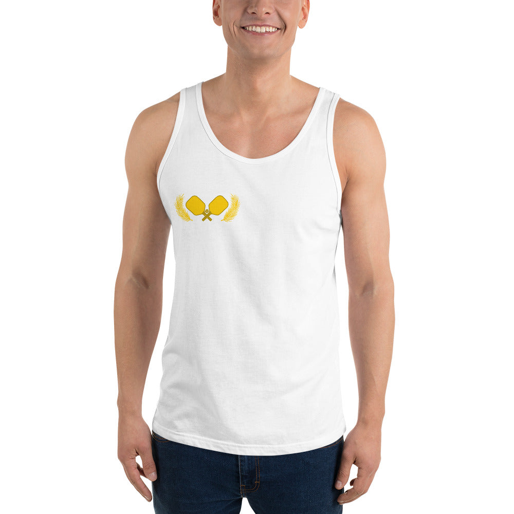 Gold Pickleball Men's Tank Top